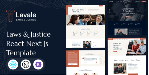 Lavale | Law and Attorney React Next Js Template