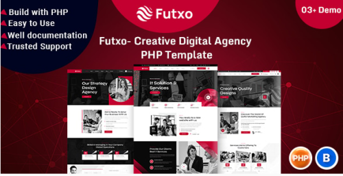 Futxo- Creative Digital Agency PHP Template