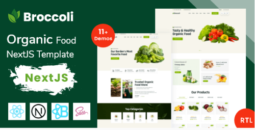 Broccoli - Multipurpose Ecommerce React NextJS Template