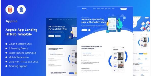 Appnic - App Landing Page