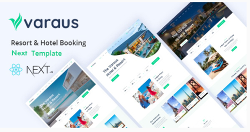 Varaus - Hotel Booking Next Js Template