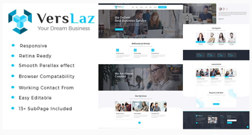 Verslaz - Business Consulting and Professional Services HTML Template