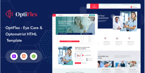 Optiflex - Eye Care HTML Template