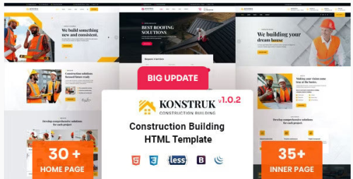 Konstruk - Construction HTML Template