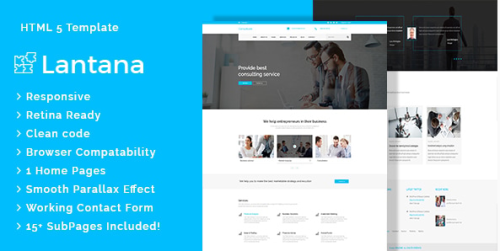 Lantana - Business Consulting and Professional Services HTML Template
