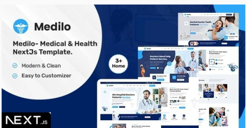 Medilo- Medical, Hospital & Dental NextJs Template