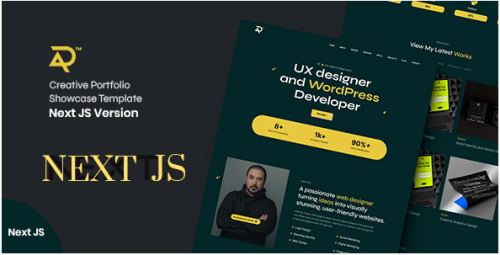 Liam - Personal Portfolio Next JS Template
