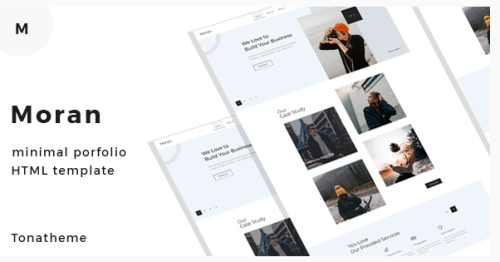 Moran - Minimal Portfolio HTML Template