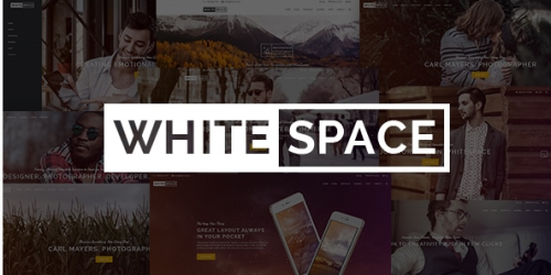 WhiteSpace - Portfolio Agency Website Template