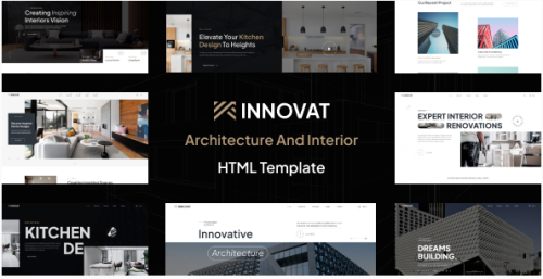 Innovat - Architecture & Interior HTML Template