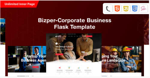 Bizper – Flask Consulting Business Template