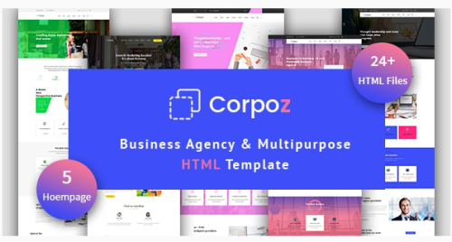Corpoz - Business Agency Multipurpose HTML Template