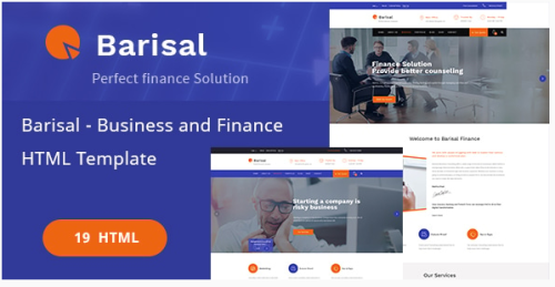 Barisal - Finance HTML Template