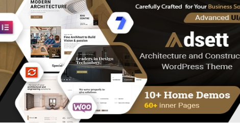 Adsett - Architecture WordPress Theme  1.0