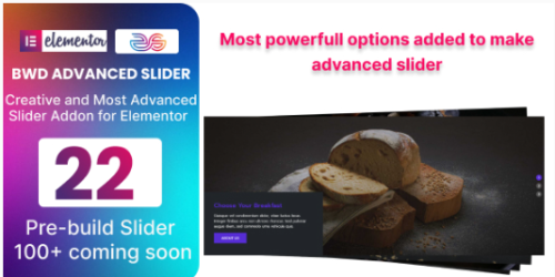 Advanced Slider Addon For Elementor 1.0