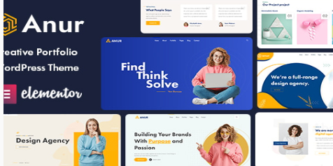 Anur - Portfolio WordPress Theme 1.0.5