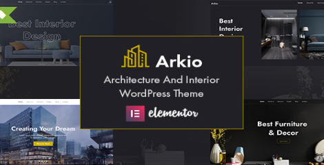 Arkio - Architecture & Interior WordPress Theme