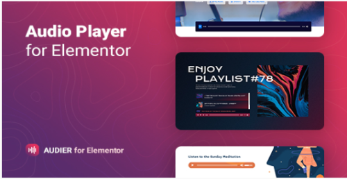 Audio Player with Controls Builder for Elementor 1.0.8