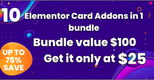 BWD Card Bundle For Elementor