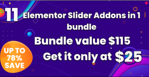BWD Slider Bundle For Elementor 1.0
