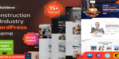 Blxo - Construction WordPress Theme 1.0.3