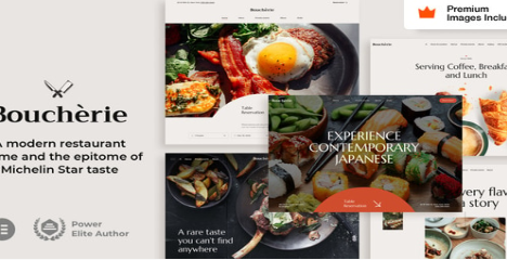 Boucherie - Restaurant WordPress Theme 6.4