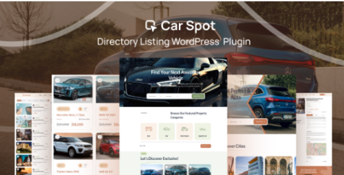 CarSpot - Car Directory Listing WordPress Plugin 1.0.4