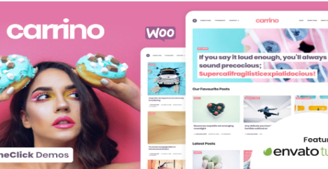 Carrino - An Exciting Gutenberg Blog Theme 1.8.5