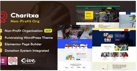 Charitxa | Multipurpose Nonprofit WordPress Theme  1.0
