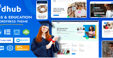 Edhub - Education WordPress Theme 1.7.6