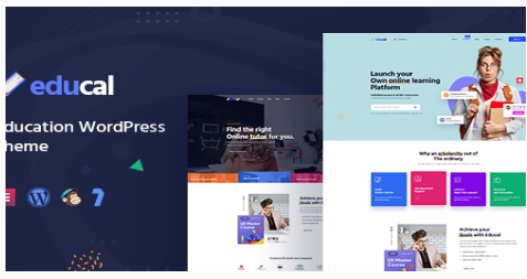 Educal - Online Courses Education WordPress Theme 1.3.8