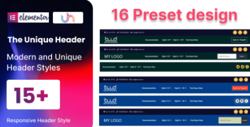 Elementor Header Addon For WordPress 1.0