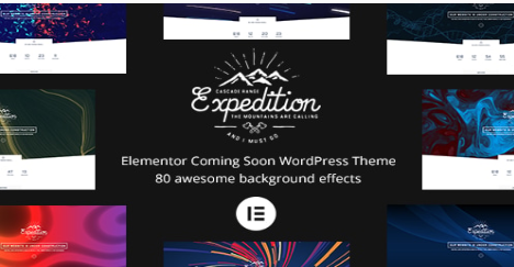 Expedition - Elementor Coming Soon WordPress Theme 4.0.0