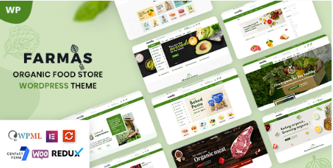 Farmas - Organic Food Store WordPress Theme  1.0