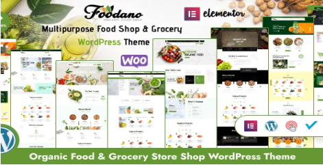 Foodano - Natural Food Shop WordPress Theme 1.2.0