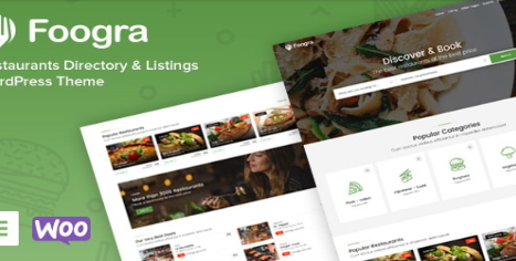 Foogra - Restaurants Listings WordPres Theme 1.0.30