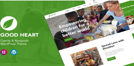 GoodHeart - Charity & Nonprofit WordPress Theme 1.0.2