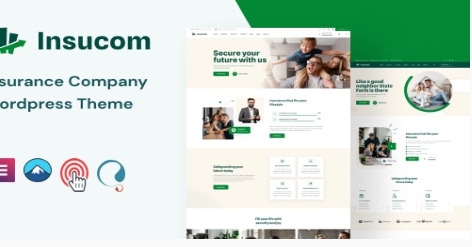 Insucom - Insurance WordPress Theme  1.0