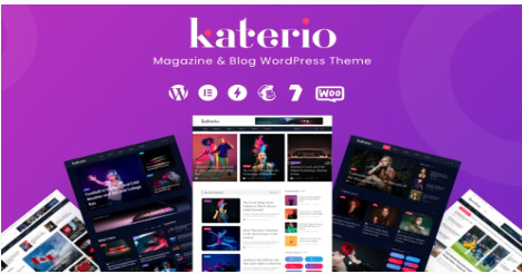 Katerio - Magazine & Blog WordPress Theme 1.5