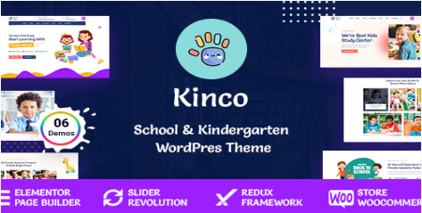 Kinco - Kindergarten WordPress Theme  1.0