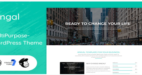 Kingal - MultiPurpose WordPress Theme  1.0