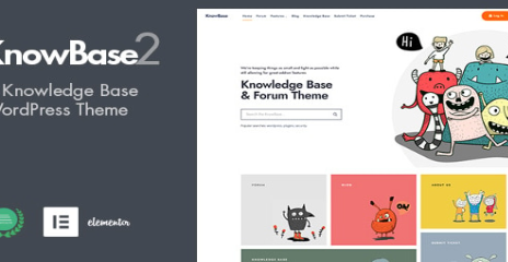 KnowBase - A Helpdesk & bbPress WordPress Theme 2.0