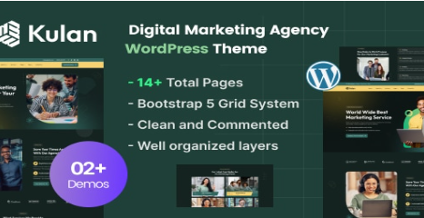 Kulan - Digital Marketing Agency WordPress   1.0