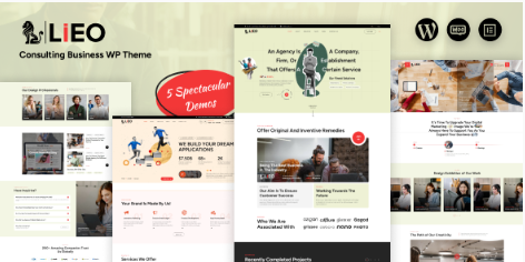 LIEO - Business Consulting WordPress Theme 1.0.6