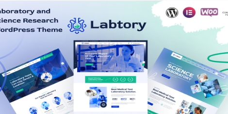 Labtory - Laboratory and Science WordPress Theme 1.0.5