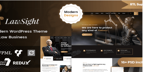 Lawsight - Law & Lawyer WordPress Theme  1.0
