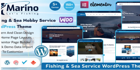 Marino - Fishing & Sea Hobby WordPress Theme 1.1.1