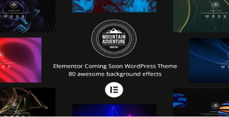 Mountain - Elementor Coming Soon WordPress Theme 5.0.0