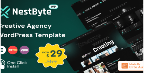 Nestbyte- Creative Agency and Startup Theme 1.2.1