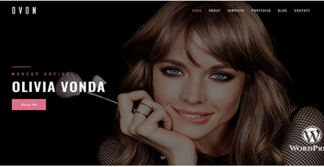 Ovon - Makeup Artist WordPress Theme  1.0
